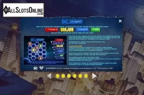 Info 5. Superman (Playtech) from Playtech