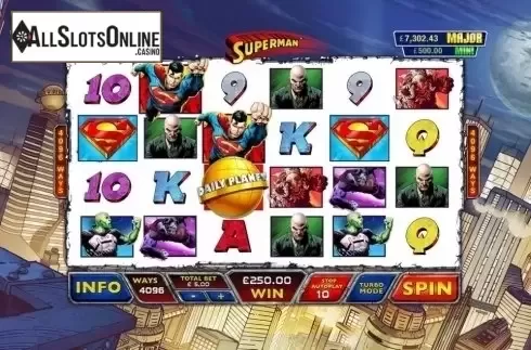 Reel Screen 1. Superman (Playtech) from Playtech