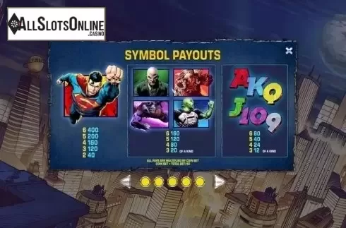 Info 2. Superman (Playtech) from Playtech