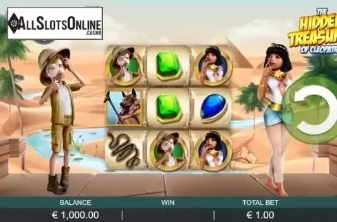 Reel Screen. The Hidden Treasure of Cleopatra from Probability Jones