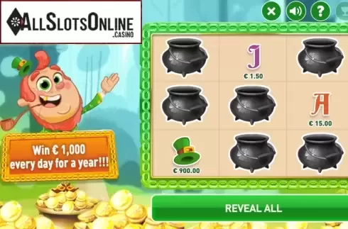 Game Screen 2. The Luckiest Year Scratch from Pariplay