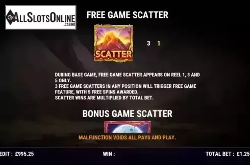 Pay Table screen 2