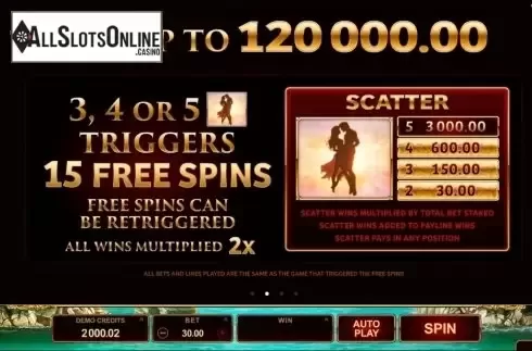 Screen3. Titans of the Sun Theia from Microgaming