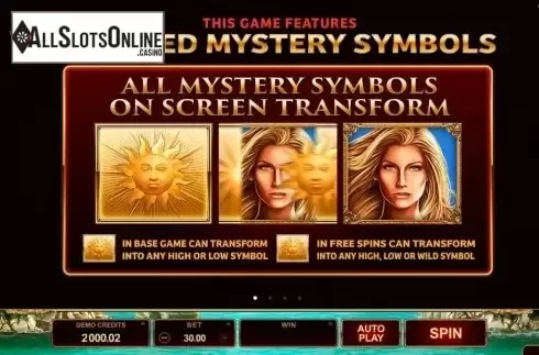 Screen2. Titans of the Sun Theia from Microgaming