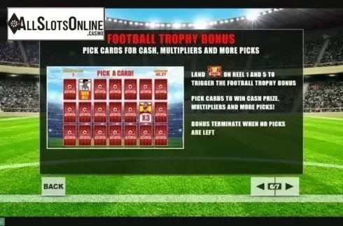 Bonus . Top Trumps Football Stars from Playtech