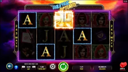 Valkyrie Returns slot screenshot 2