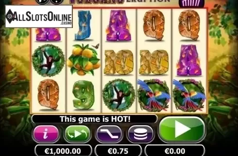 Reel Screen. Volcano Eruption Mini from NextGen