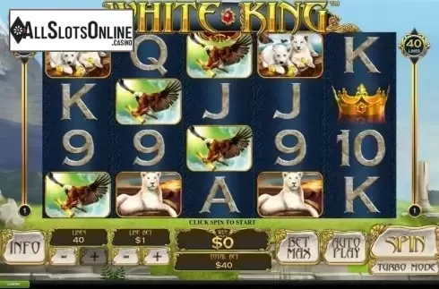 Reels. White King from Playtech