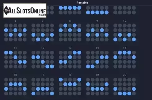 Paylines screen 2