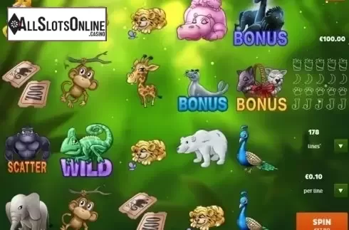 Game Workflow screen. Zoo from Spigo