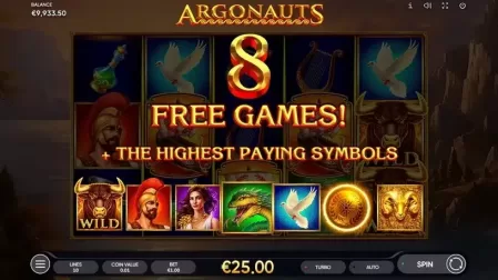 Argonauts slot screenshot 5