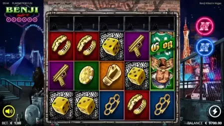 Benji Killed In Vegas slot screenshot 2