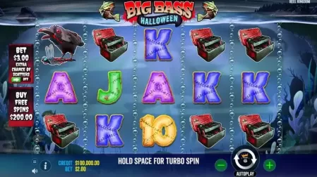 Big Bass Halloween slot screenshot 1