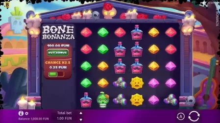 Bone Bonanza slot screenshot 1