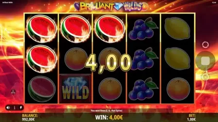 Brilliant Wilds slot screenshot 3