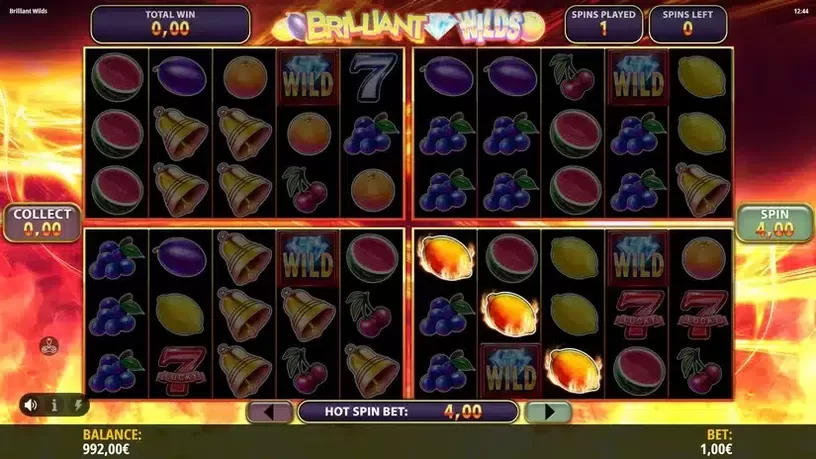 Brilliant Wilds slot screenshot 5
