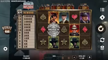 Brooklyn Bootleggers slot screenshot 1