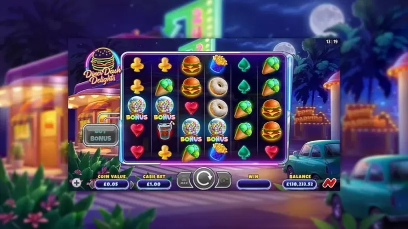 Diner Dash Delights slot screenshot 2