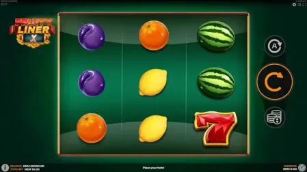 Fruityliner X slot screenshot 1