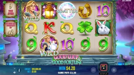 Good Luck & Good Fortune slot screenshot 4