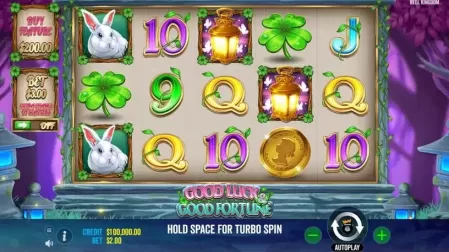 Good Luck & Good Fortune slot screenshot 1