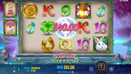 Good Luck & Good Fortune slot screenshot 6
