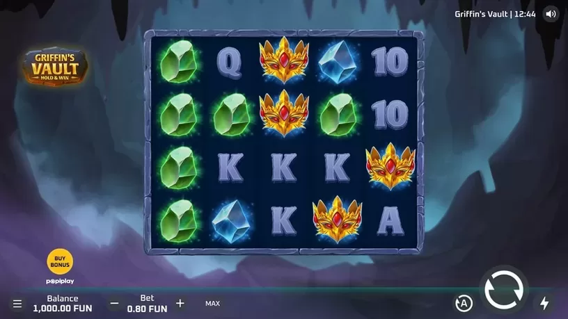 Griffin's Vault slot screenshot 1