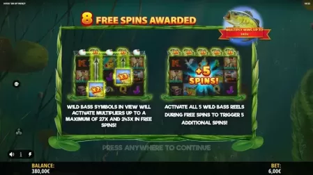 Hook'em Up Frenzy slot screenshot 4