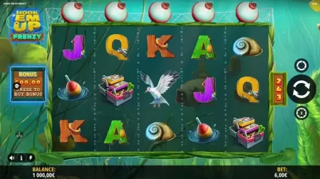 Hook'em Up Frenzy slot screenshot 1
