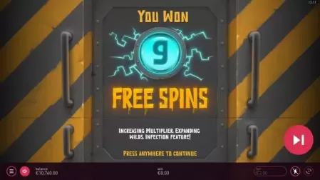 Mutagenes slot screenshot 3