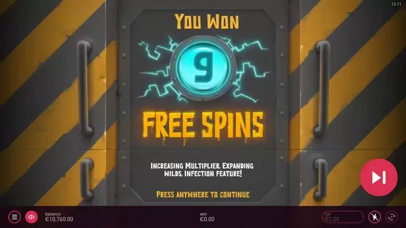 Mutagenes slot screenshot 3