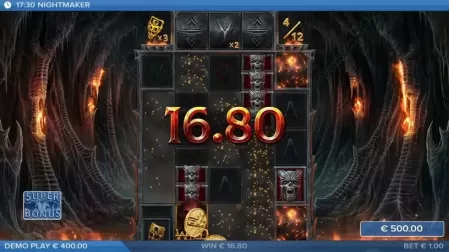 Nightmaker slot screenshot 4