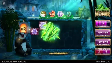 Panda Money Megaways slot screenshot 4