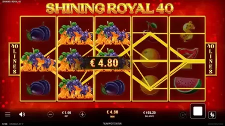 Shining Royal 40 slot screenshot 2