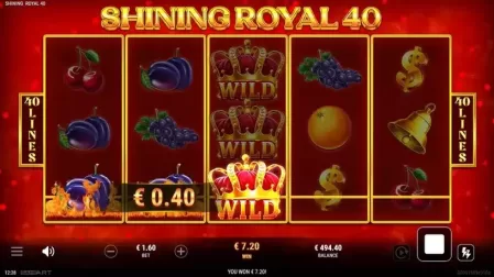 Shining Royal 40 slot screenshot 3