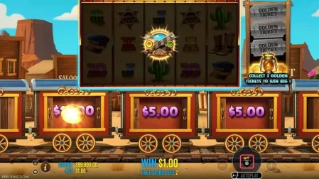 Steamin’ Reels slot screenshot 4