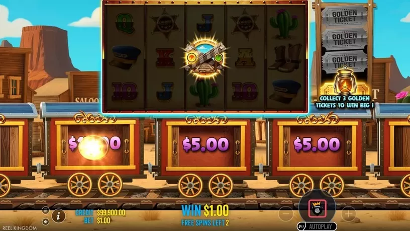 Steamin’ Reels slot screenshot 4