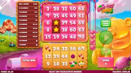 Sweet Sweet Slingo slot screenshot 2