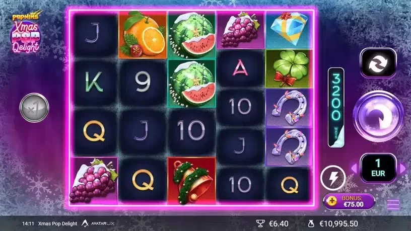 XmasPop Delight slot screenshot 4