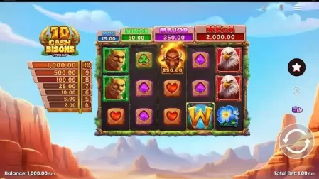 10 Cash Bisons slot screenshot 1
