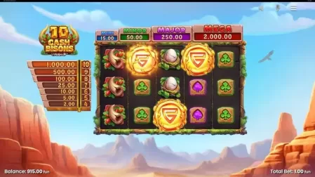 10 Cash Bisons slot screenshot 2