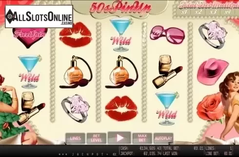 Game reels. 50s PinUp HD from World Match