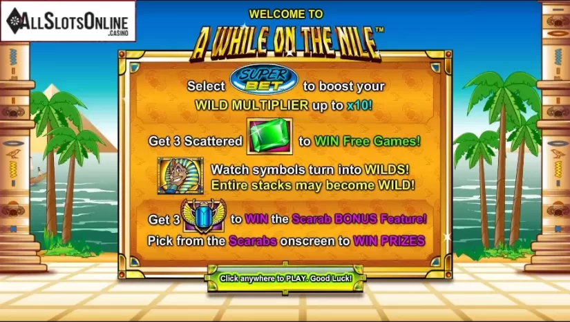 Game features 1. A While On The Nile from NextGen