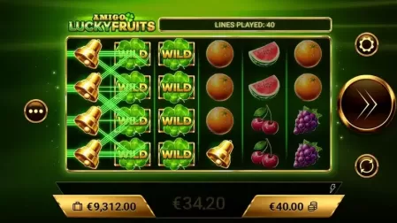 Amigo Lucky Fruits slot screenshot 3