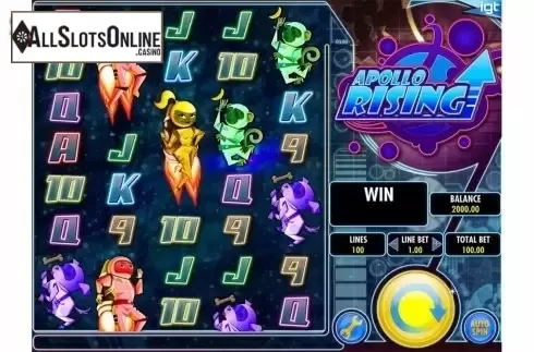 Reels. Apollo Rising from IGT