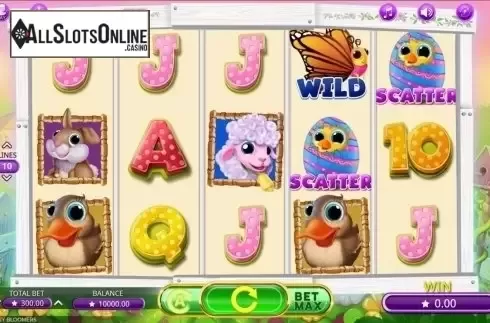 Main game. Baby Bloomers from Booming Games