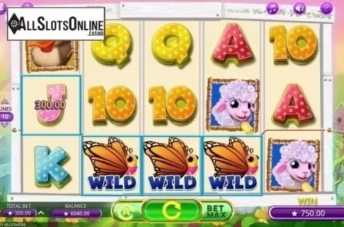 Win 4. Wild. Baby Bloomers from Booming Games