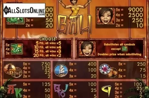 Screen2. Bali from Merkur