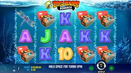 Big Bass Bonanza slot screenshot 1