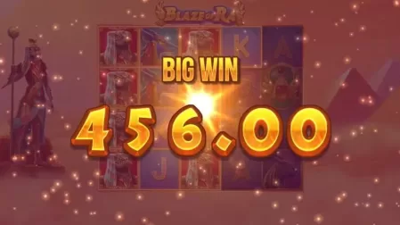 Blaze Of Ra slot screenshot 4